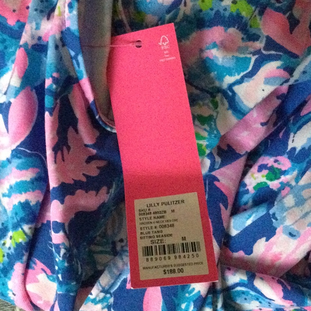 Nwt lilly pulitzer madsen midi dress - Picture 11 of 11